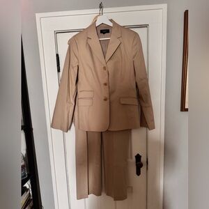 Talbots Tan Women's Blazer and Pants Set